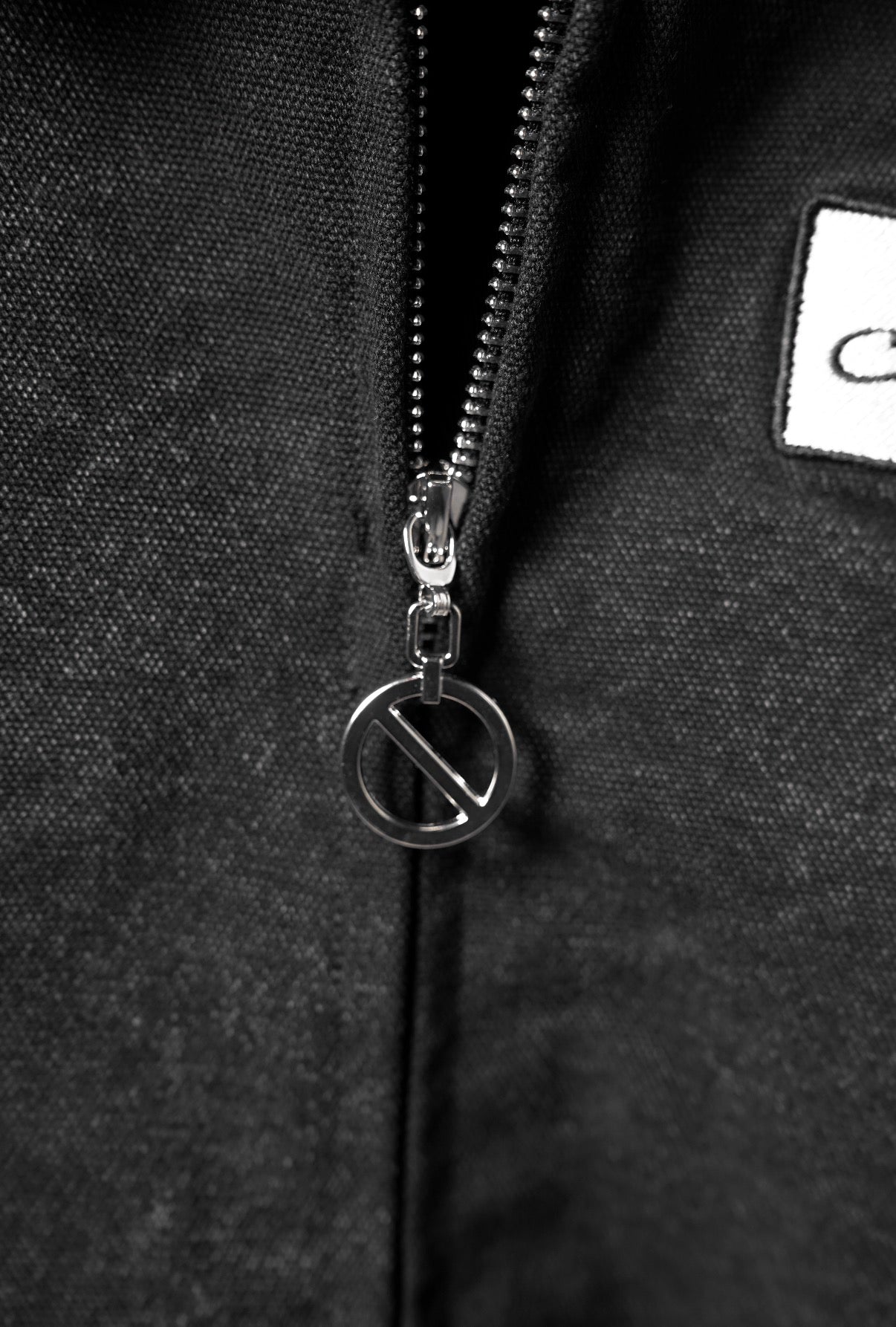 Affluent “Stop Snitching” Worker Jacket (Black)